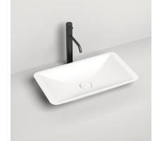 Раковина накладная Salini Callista 1101107G S-Sense Белый 