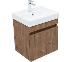 Тумба с раковиной Aquanet Оптима 50 цв. дуб рустикальный 00345347 Тумба с раковиной Aquanet Оптима 50 цв. дуб рустикальный 00345347