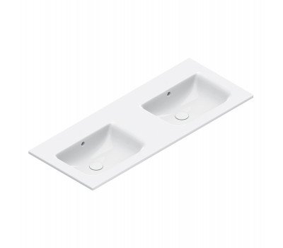 Раковина 125x50 двойная Catalano Italy 721270001 белый 