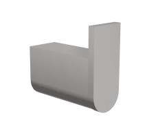 Крючок для ванной комнаты Knotlor RH102BS сатин матовый 