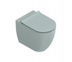 Унитаз напольный 55x35, безободковый, универс.слив, смыв Tornado, покрытие Twinglaze+ Catalano Sfera 514550028  