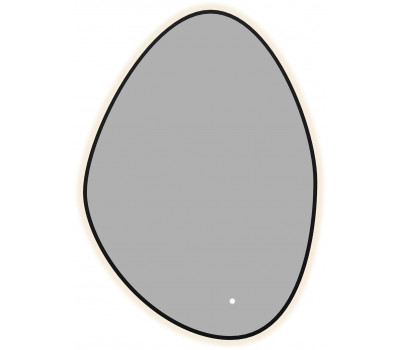 Зеркало Aquanet Контур 700х1000 LED TX ассиметричное, черный 00367647 