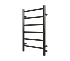 Полотенцесушитель электрический GROIS Laura GR-131 400x 700 П6 RAL9005 L черный матовый Полотенцесушитель электрический GROIS Laura GR-131 400x 700 П6 RAL9005 L черный матовый