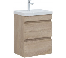 Тумба с раковиной Aquanet Нота new 50 цв.дуб светлый 00335879 Тумба с раковиной Aquanet Нота new 50 цв.дуб светлый 00335879