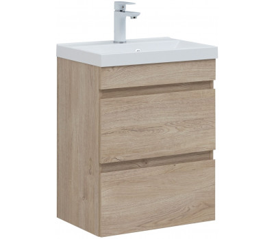 Тумба с раковиной Aquanet Нота new 50 цв.дуб светлый 00335879 Тумба с раковиной Aquanet Нота new 50 цв.дуб светлый 00335879