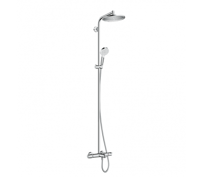 Душевая колонна Hansgrohe Crometta S 240 1jet 27320000 с термостатом для ванны