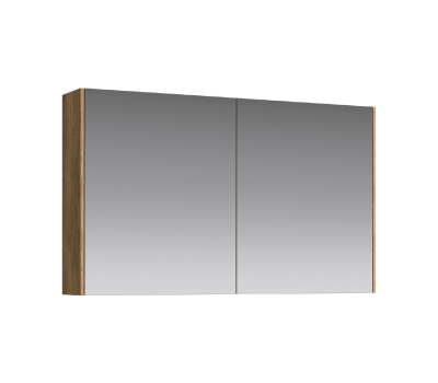 Зеркальный шкаф 100  см AQWELLA Mobi MOB0410+MOB0717DB Дуб балтийский 