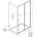 Душевой уголок Allen Brau Fantasy 160x80 3.11010.31 + 3.11012.31 черный матовый 
