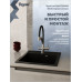 Мойка для кухни 46х51 черная матовая Teymi Lori Mini T120128 Мойка для кухни 46х51 черная матовая Teymi Lori Mini T120128