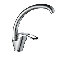 Смеситель для кухни WesnaArt KOMETA, KOM17-12040, хром