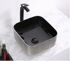 Умывальник CeramaLux D1303H020 серый 