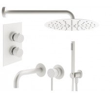 Комплект Plumberia Selection KITXOT18QBO210 Белый матовый Комплект Plumberia Selection KITXOT18QBO210 Белый матовый