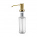 Дозатор для жидкого мыла REIN, D002-G, золото, Paulmark 