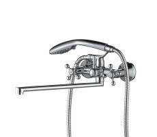 Смеситель для ванны WesnaArt RASSVET RAS02-320, хром