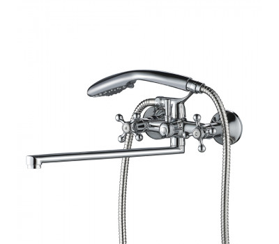 Смеситель для ванны WesnaArt RASSVET RAS02-320, хром