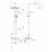 Душевая система с термостатом WONZON & WOGHAND, Брашированное золото WW-B3310-BG 