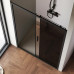 Дверь душевая в нишу AM.PM Gem W90G-120-1-195BG Стекла прозрачное, тонированное; профиль черный 