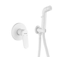 Гигиенический душ со смесителем Shevanik S4305C, белый