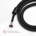 Смеситель Raglo настенный с гигиеническим душем R01.51.06 черный 