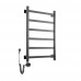 Полотенцесушитель электрический Domoterm Квадро Плюс Квадро Плюс П6 500х800 EL черный Черный, матовый Полотенцесушитель электрический Domoterm Квадро Плюс Квадро Плюс П6 500х800 EL черный Черный, матовый