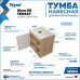 Тумба подвесная для ванной 60 см Teymi Nura корпус дуб фасад белый T60527 Тумба подвесная для ванной 60 см Teymi Nura корпус дуб фасад белый T60527