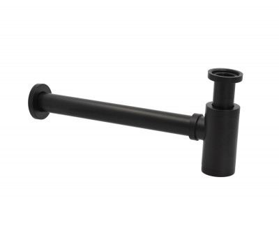 Сифон для раковины Bronze de Luxe чёрный 725B черный 