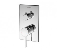 Встраиваемый смеситель 3-функц. Bravat P69193C-ENG Хром 