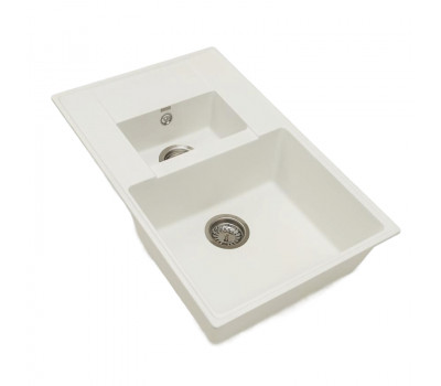 Кухонная мойка Grandex Aqua Topline 600111, белый