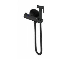 Смеситель с гигиеническим душем и термостатом встраиваемый WONZON & WOGHAND, Черный матовый WW-88819902-MB Смеситель с гигиеническим душем и термостатом встраиваемый WONZON & WOGHAND, Черный матовый WW-88819902-MB