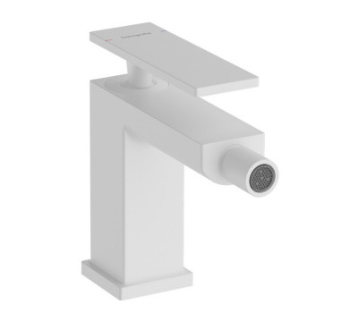 Смеситель для раковины Hansgrohe Tecturis E 73200700 белый матовый 