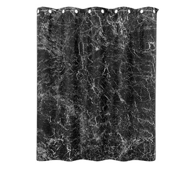 Шторка WasserKRAFT Aland SC-85100 85105 черный матовый/белый матовый 