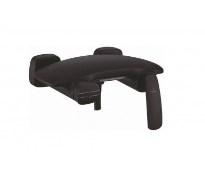 Смеситель для ванны с каскадным изливом Rose R1102H, черный