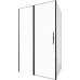 Душевой уголок Allen Brau Priority 120x90 3.31033.BBA + 3.31045.BBA черный браш 