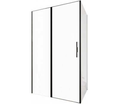 Душевой уголок Allen Brau Priority 120x90 3.31033.BBA + 3.31045.BBA черный браш 