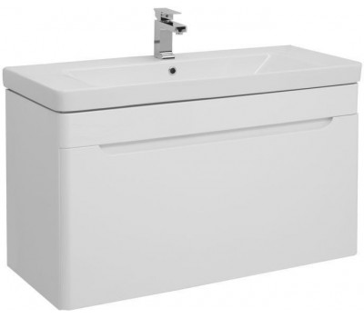 Тумба с раковиной Aquanet София 105 белый 