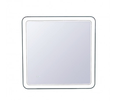 Зеркало Style Line Атлантика 60*60 с подсветкой и часами СС-00002214 