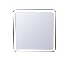 Зеркало Style Line Атлантика 60*60 с подсветкой и часами СС-00002214 Зеркало Style Line Атлантика 60*60 с подсветкой и часами СС-00002214