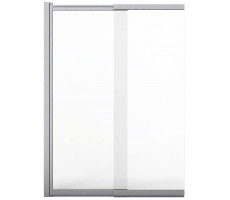 Шторка для ванны раздвижная Azario Merrit 100х140 AZ-NF6122 1000 цвет профиля серебро