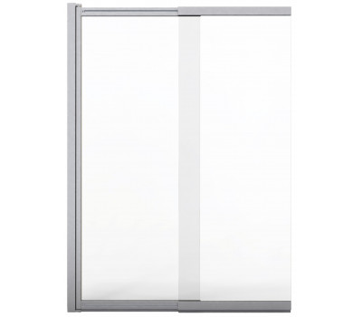 Шторка для ванны раздвижная Azario Merrit 100х140 AZ-NF6122 1000 цвет профиля серебро
