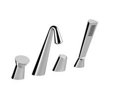 Смеситель для ванны GESSI Cono 45037#031 Хром 