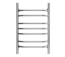 Полотенцесушитель водяной AZARIO RAVENNA 500/800 7 секций, нижнее/диагональное подключение, 1/2", хром AZ07158 