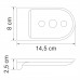 Мыльница WasserKRAFT Kammel K-8300WHITE 8369W белый матовый 