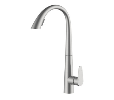 Смеситель для кухни WasserKRAFT Кухонные смесители A8617 серый 