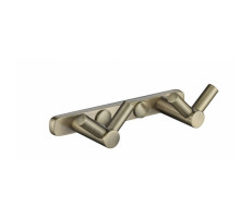 Планка KAISER с 2-мя V-крючками  Bronze H0032 бронза 