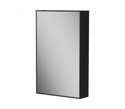Шкаф зеркальный EQUIL Strong 50, подвесной, 1 дв., дуб черный (szSTRONG.LED.50.1D.R/L-35) 