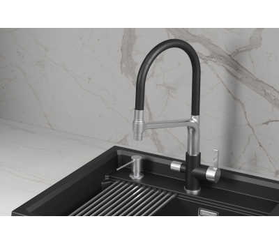 Смеситель для кухни GRANULA 5083, ТУРМАЛИН 