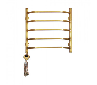 Полотенцесушитель электрический Domoterm Лаура Лаура П5 500x500 АБР EL Античная бронза 