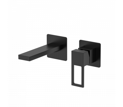 Смеситель для раковины DQ Dortmund встраиваемый настенный черный DA1714405 
