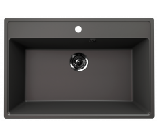 Мойка ULGRAN Quartz асфальт Forte 760-09 