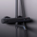 Душевая система c термостатом Damixa Scandinavian Pure 936810300 Черный 
